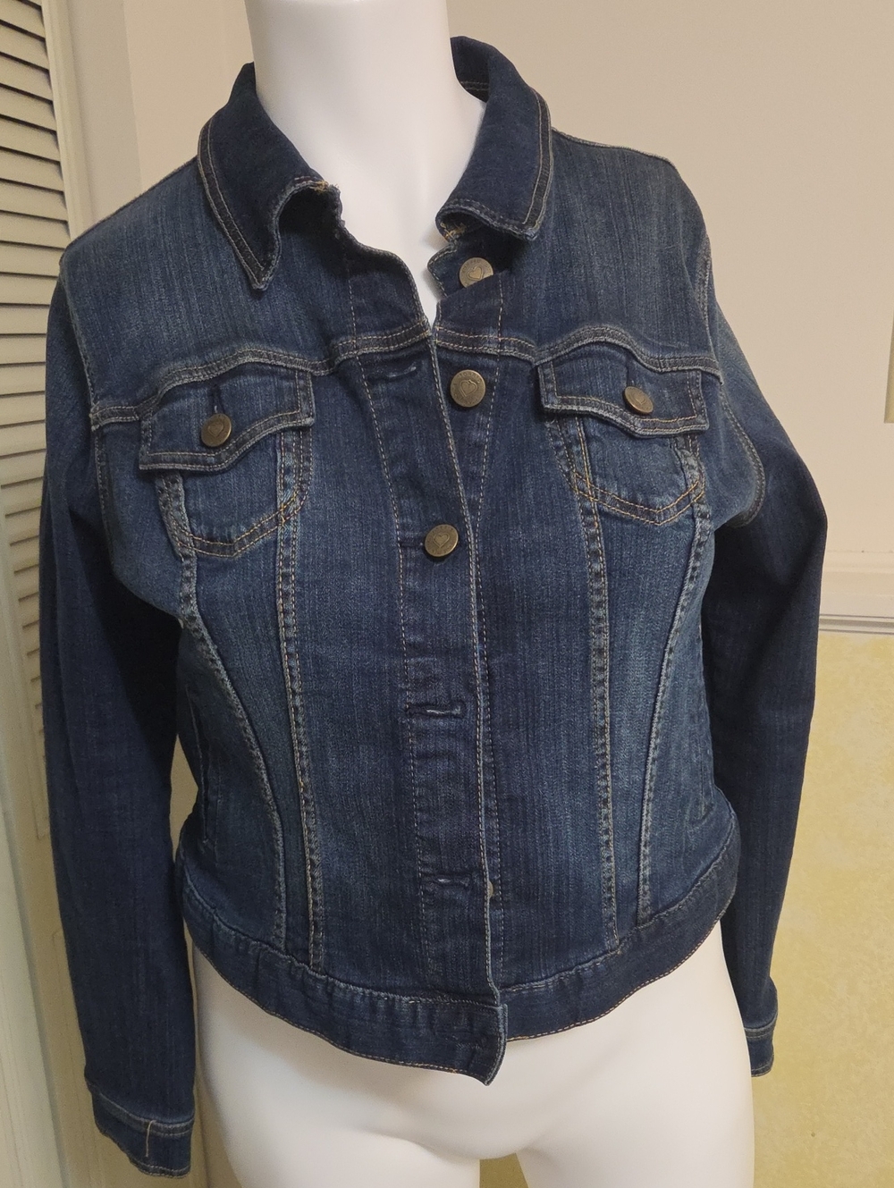 torrid Dark Blue Denim Jean Jacket